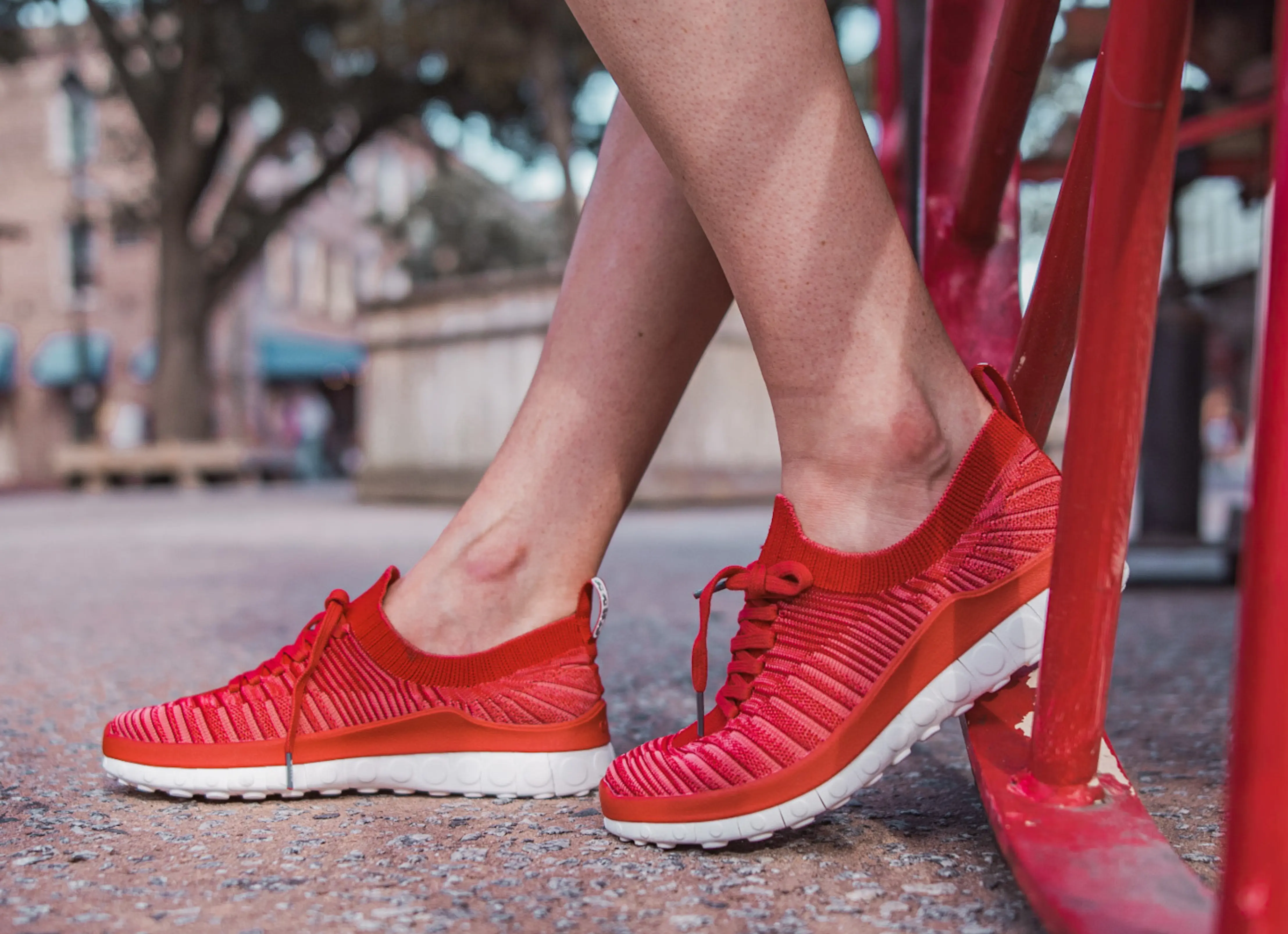 Skive-On® waste-reducing shoe construction technology